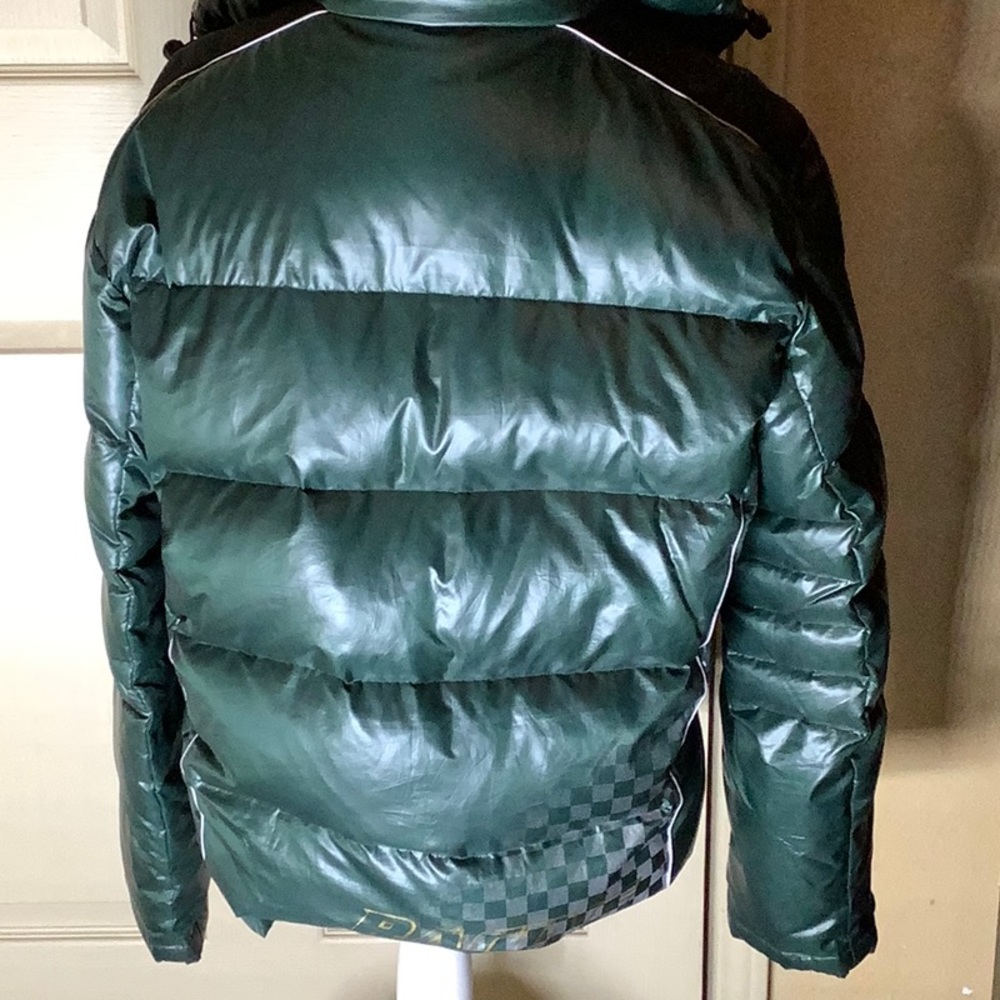 EXA Racing Green Puffer Jacket - Picture 6 of 11